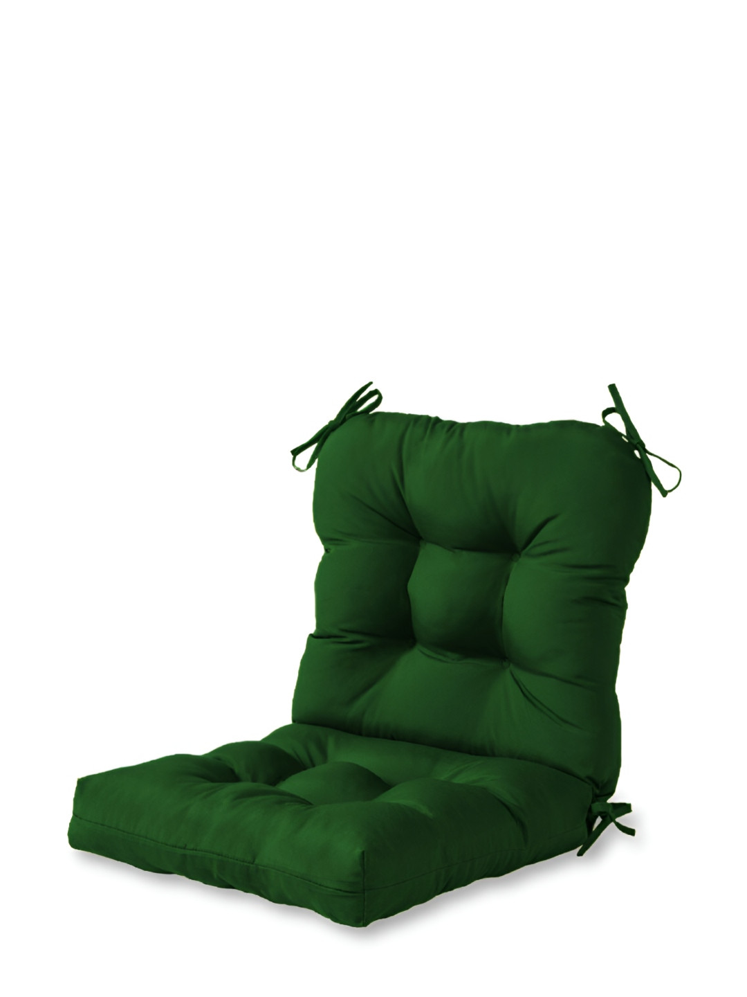 DADDY COOL Green 2 Pcs Comfortable General Support Chair Pads