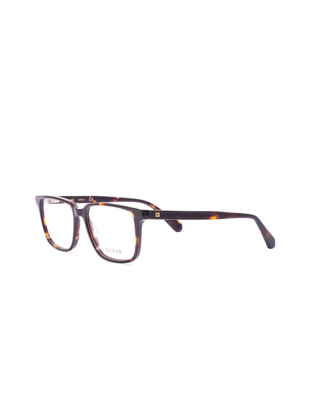GUESS Men Full Rim Rectangle Frame GU5004754052FR-Brown