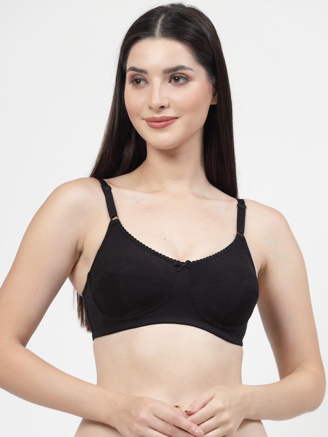 DressBerry Black Full Coverage All Day Comfort Everyday Bra