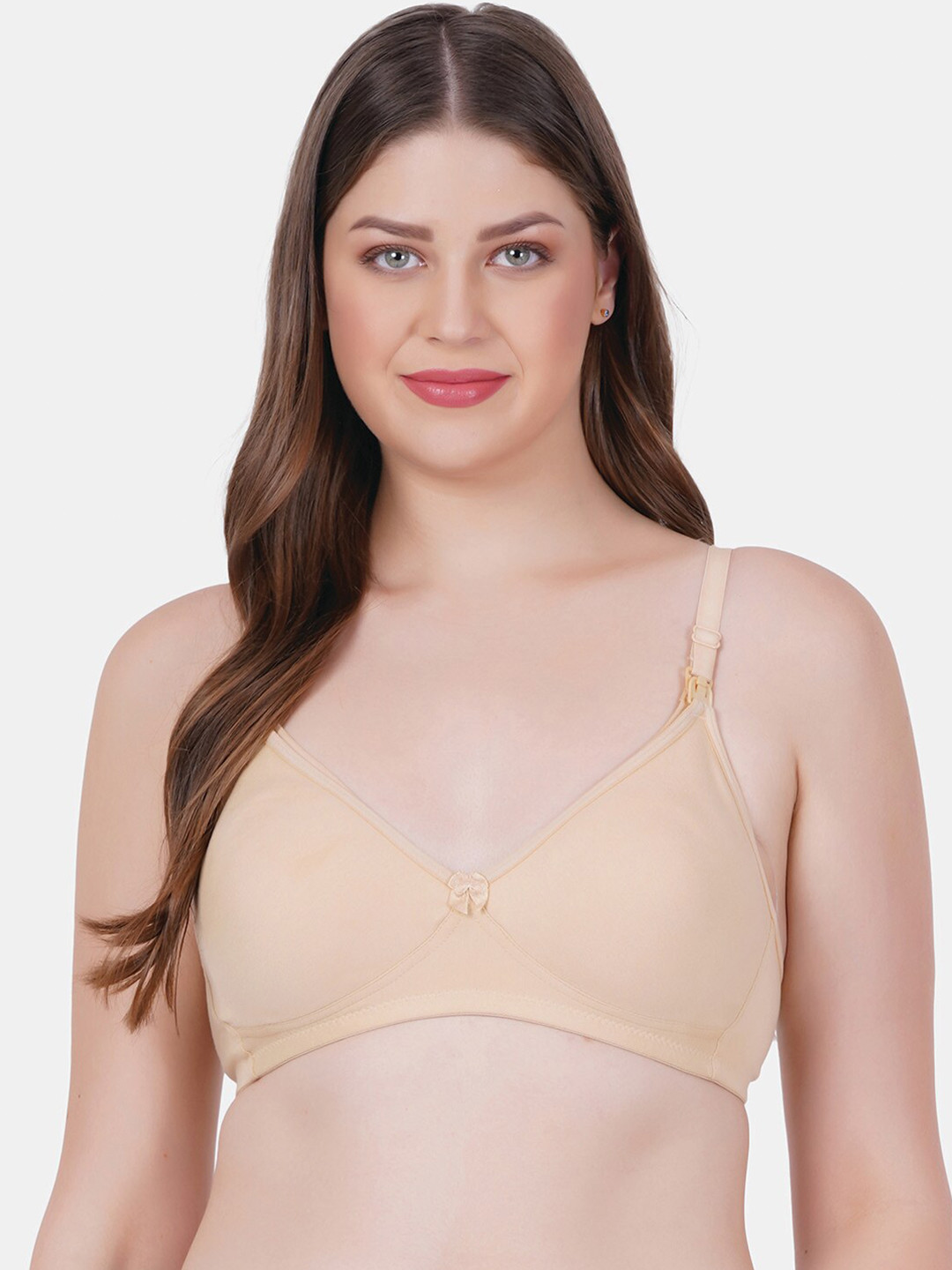 Reveira Non-Wired Maternity Bra With Dry Fit Medium Coverage All Day Comfort