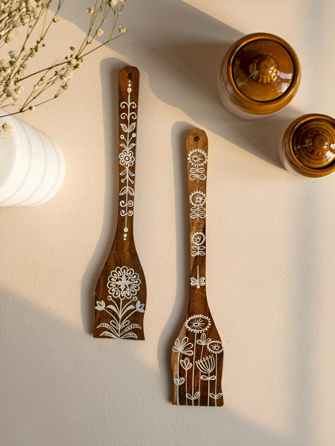 Mirai Woods Matte Hall 2Pcs Wall Hangings-11.8In
