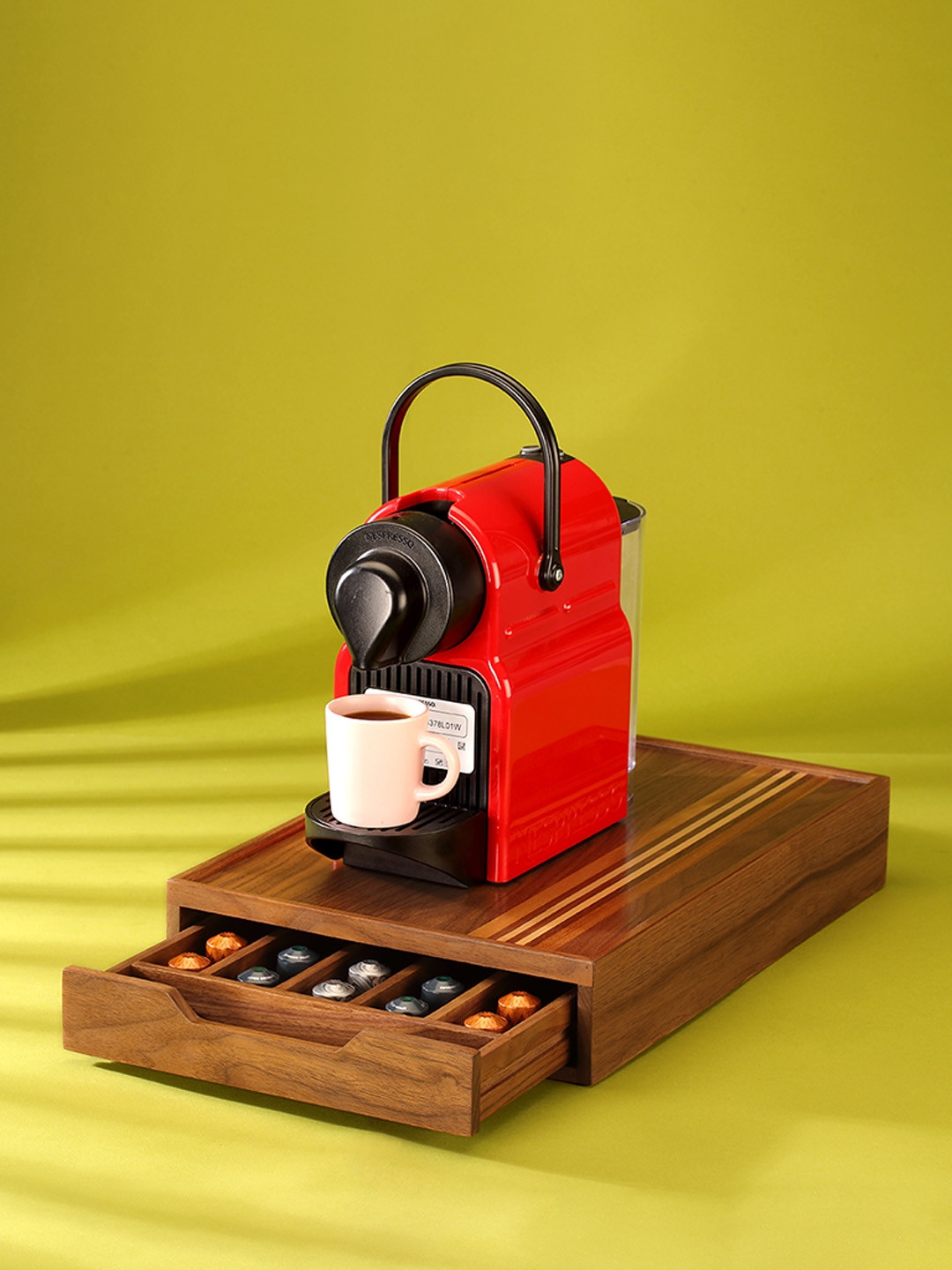 Utopia Choice Grado Capsule Brown Wooden Serving Tray