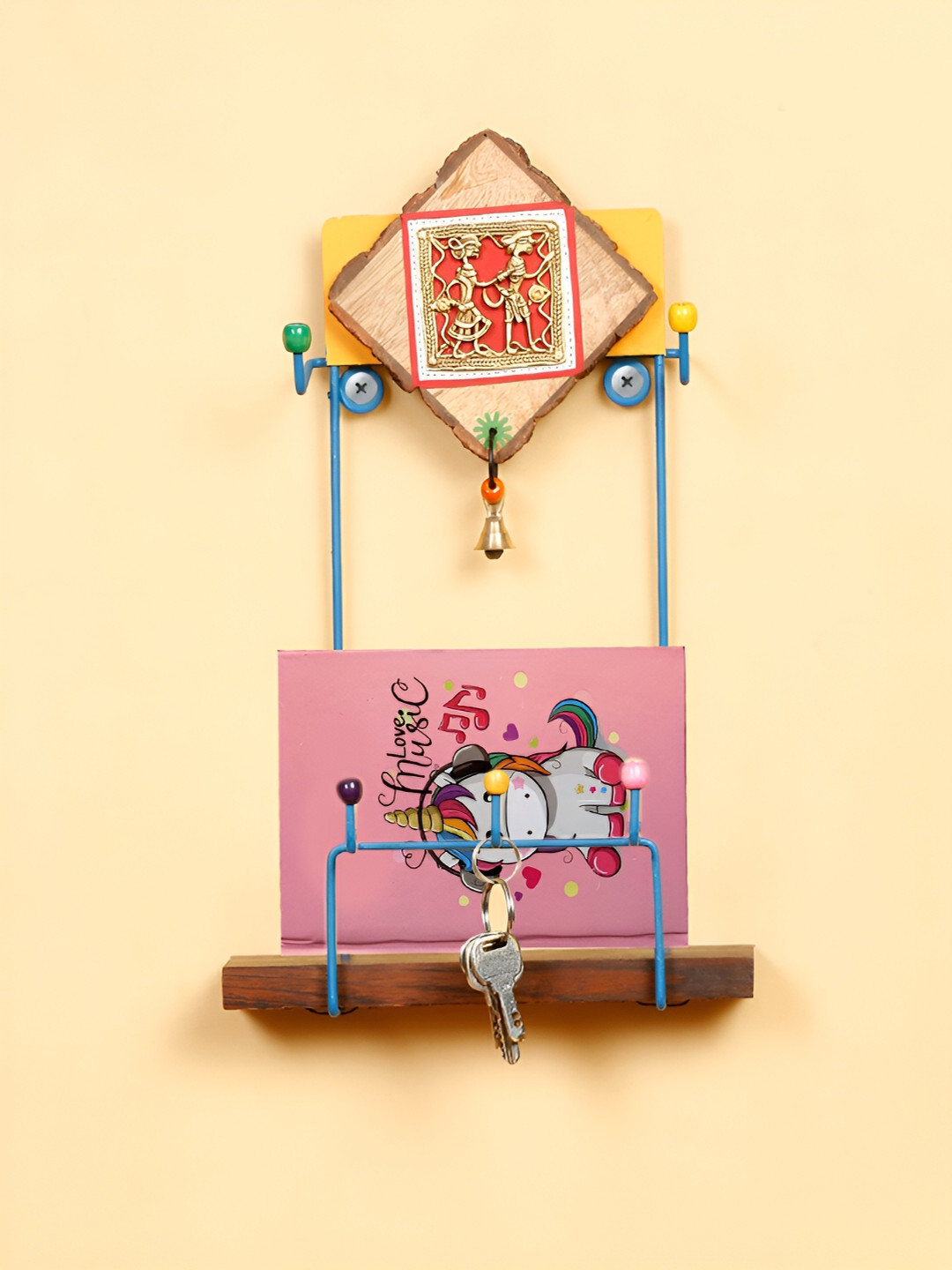 Shilpkara Multicoloured Reusable Magazine Organiser