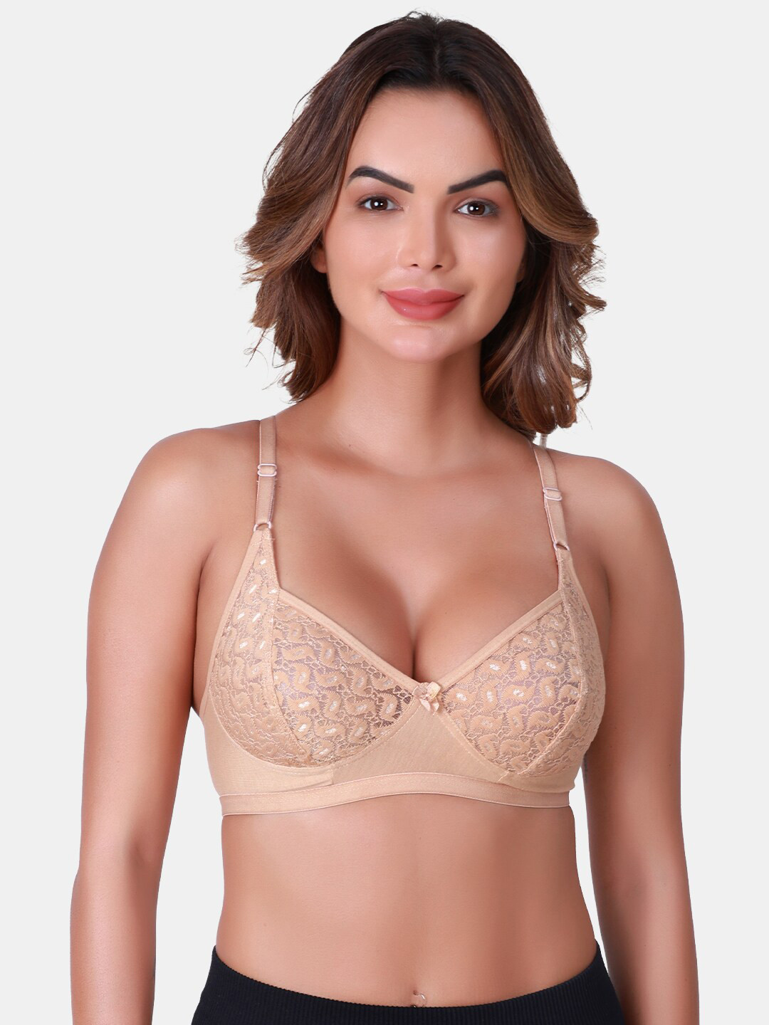 SKDREAMS Full Coverage Non Padded Every Day Bra With All Day Comfort