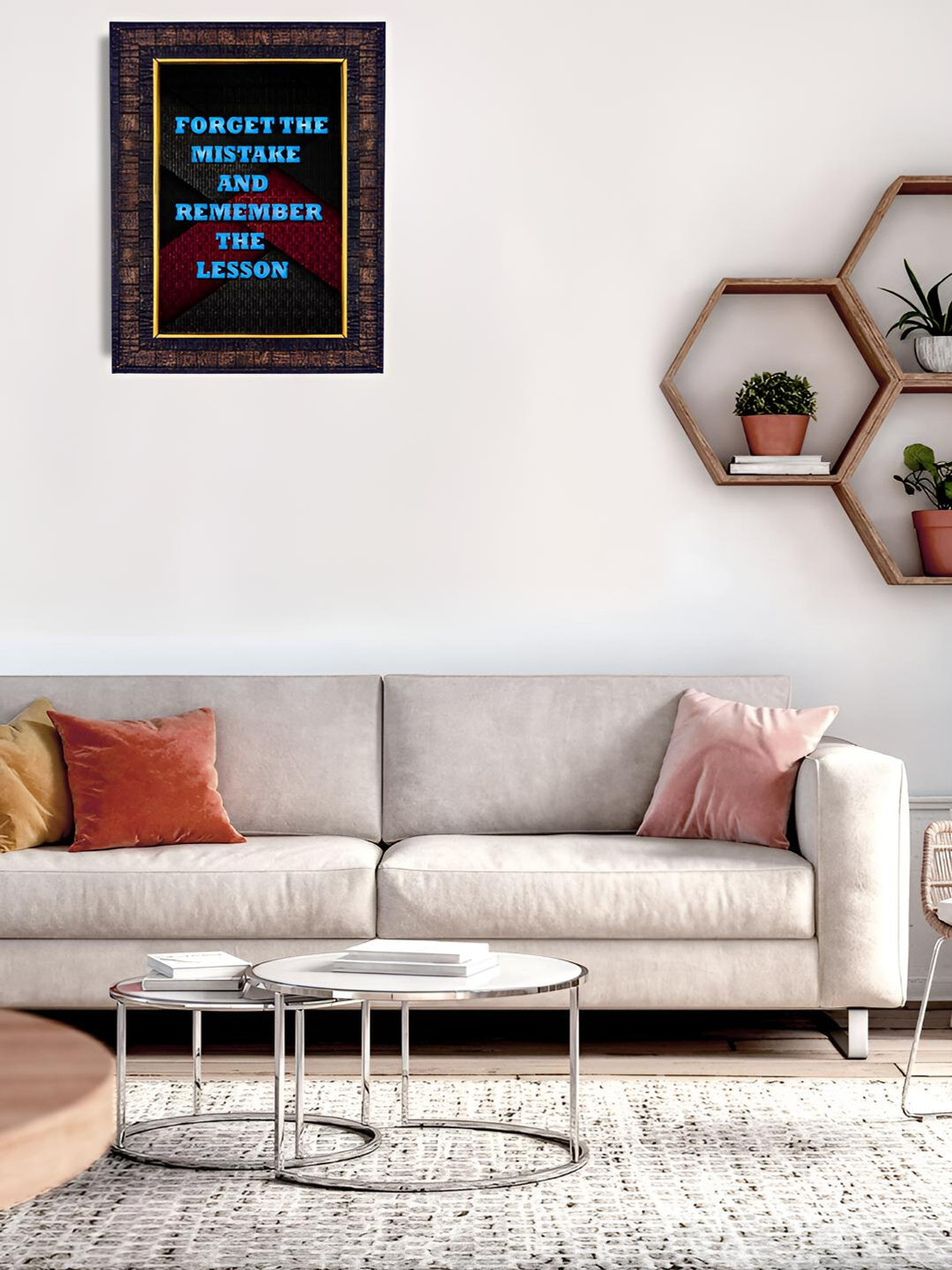 Hawai Black & Blue Wood Wall Photo Frames