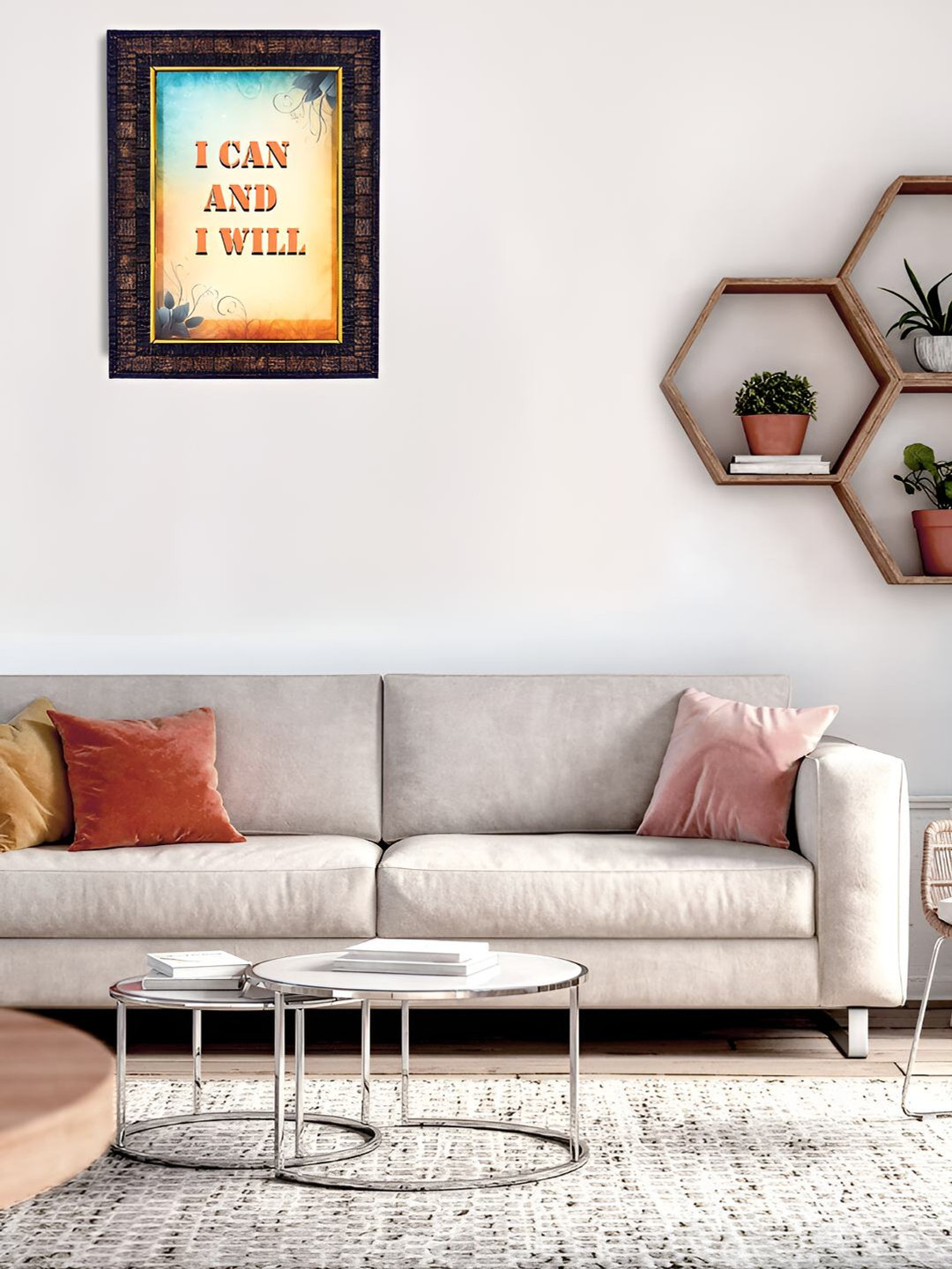 Hawai Black & Blue Wood Wall Photo Frames