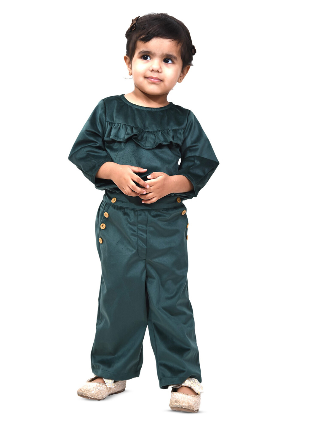 BAESD Girls Round Neck Clothing Set