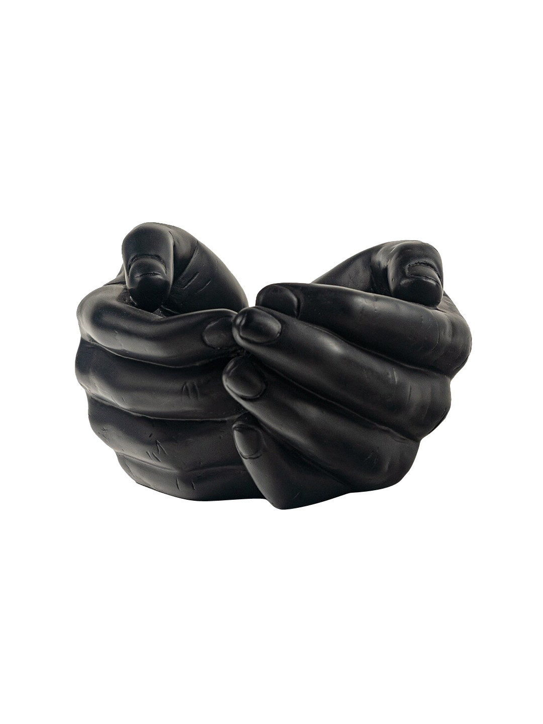 THE ARTMENT Black Hand Resin Table Planter