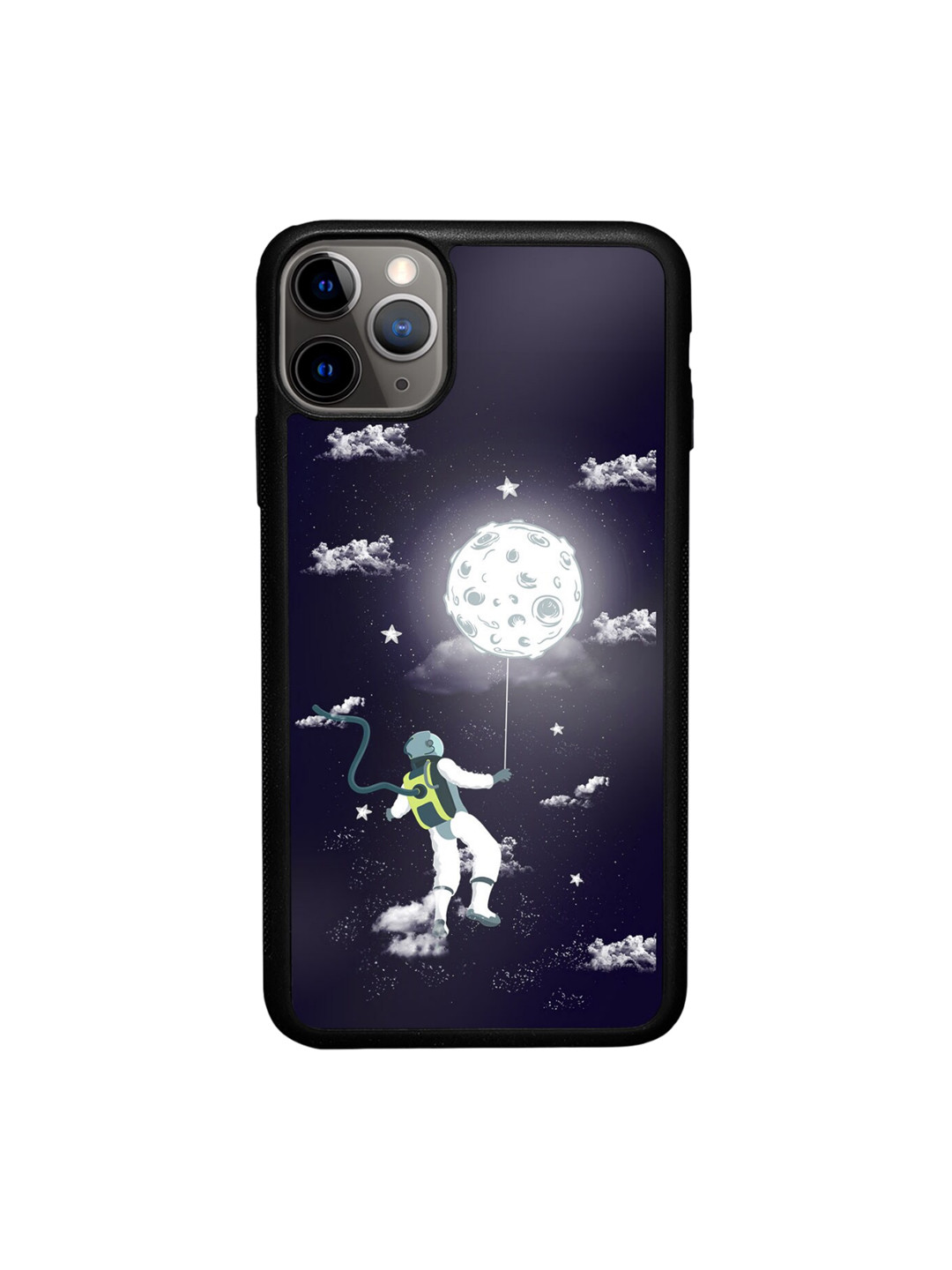 macmerise Spaceman Printed iPhone 11 Pro Max Bumper Case Cover