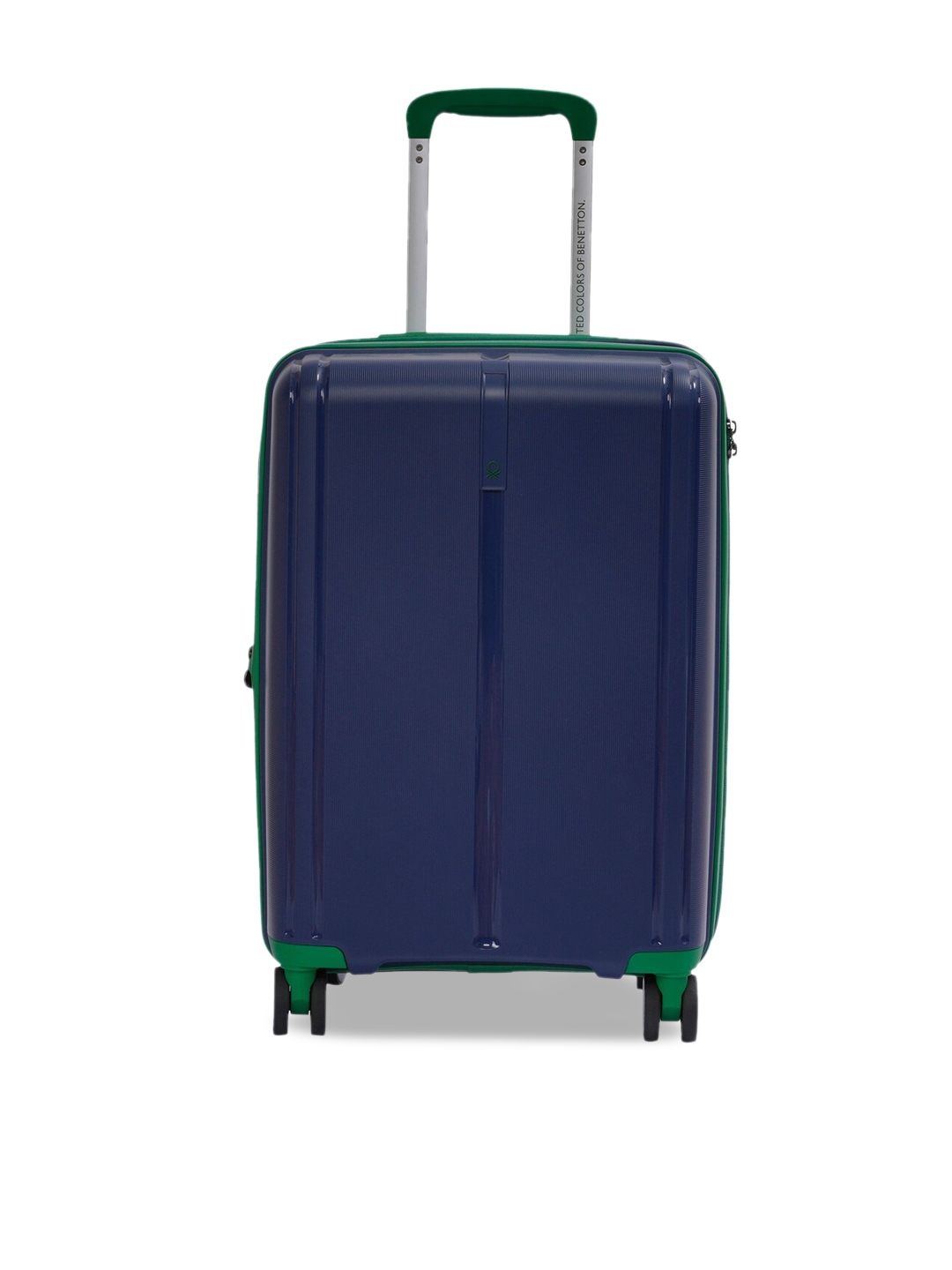 Buy United Colors of Benetton Textured Hard Sided Cabin Trolley Suitcase 49.0L Trolley Bag for Unisex 25971478 Myntra