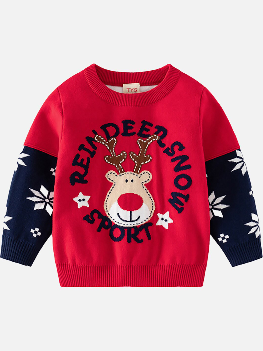 Little Surprise Box LLP Kids Self Designed Pure Cotton Pullover