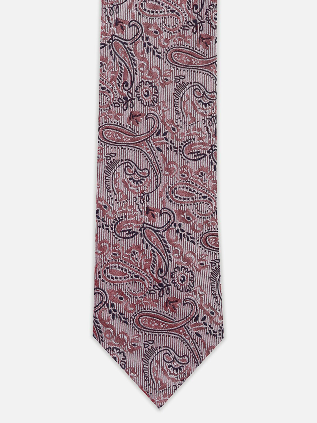 Peter England Ethnic Motif Embroidered Casual Broad Tie