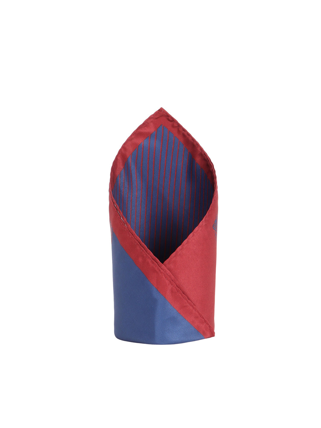Allen Solly Striped Microfibre Party Pocket Square