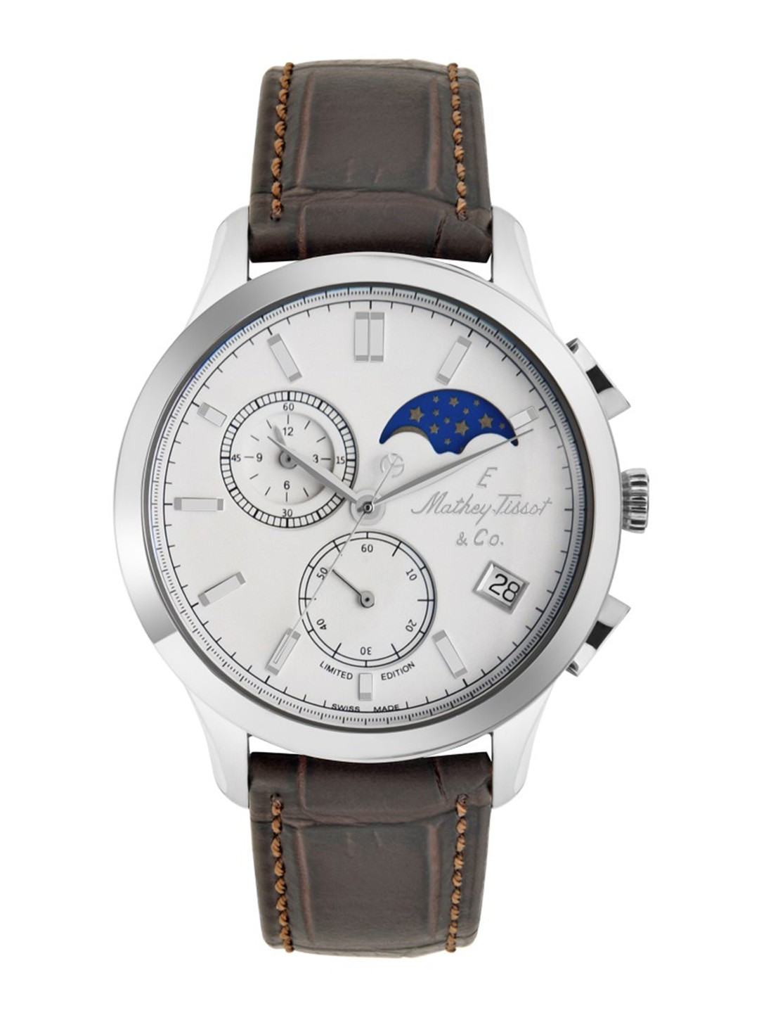 Mathey-Tissot Men Swiss Made Edmond G10 Chronograph Quartz Dial Watch - H1886RCHAI