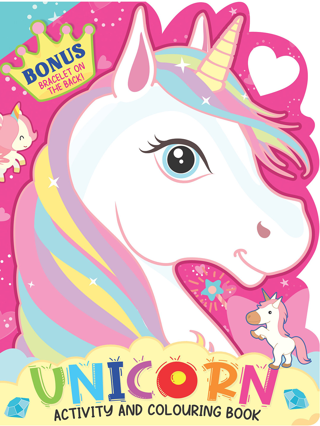 Dreamland Kids Unicorn Activity & Colouring Book