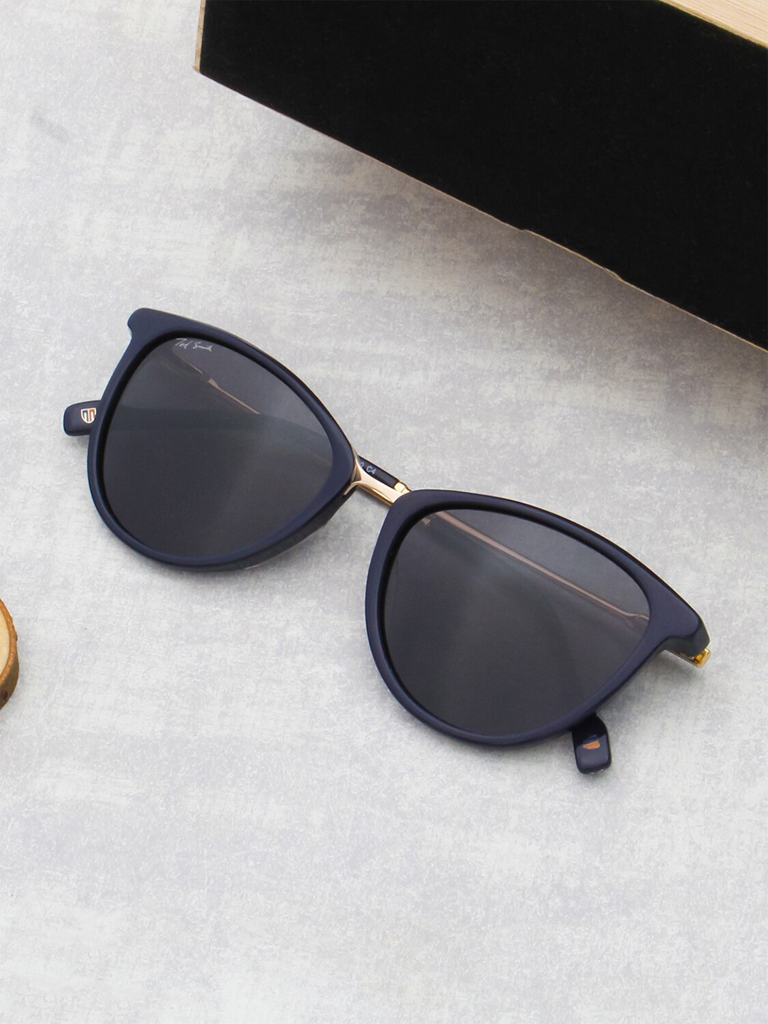 Ted Smith Unisex Cateye Sunglasses with Polarised Lens TRICIA_C4