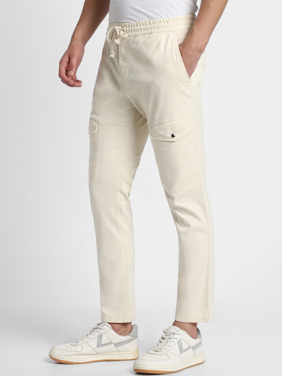 Dennis Lingo Men Smart Slim Fit Cargo Trouser