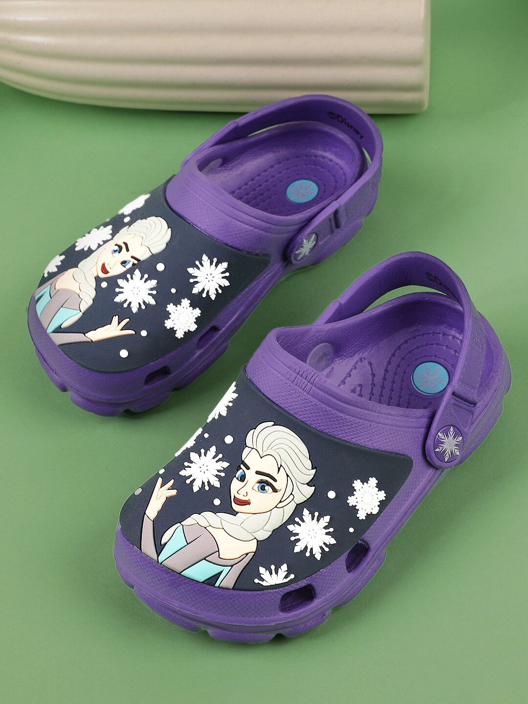 Kids Ville Girls Frozen Printed Clogs