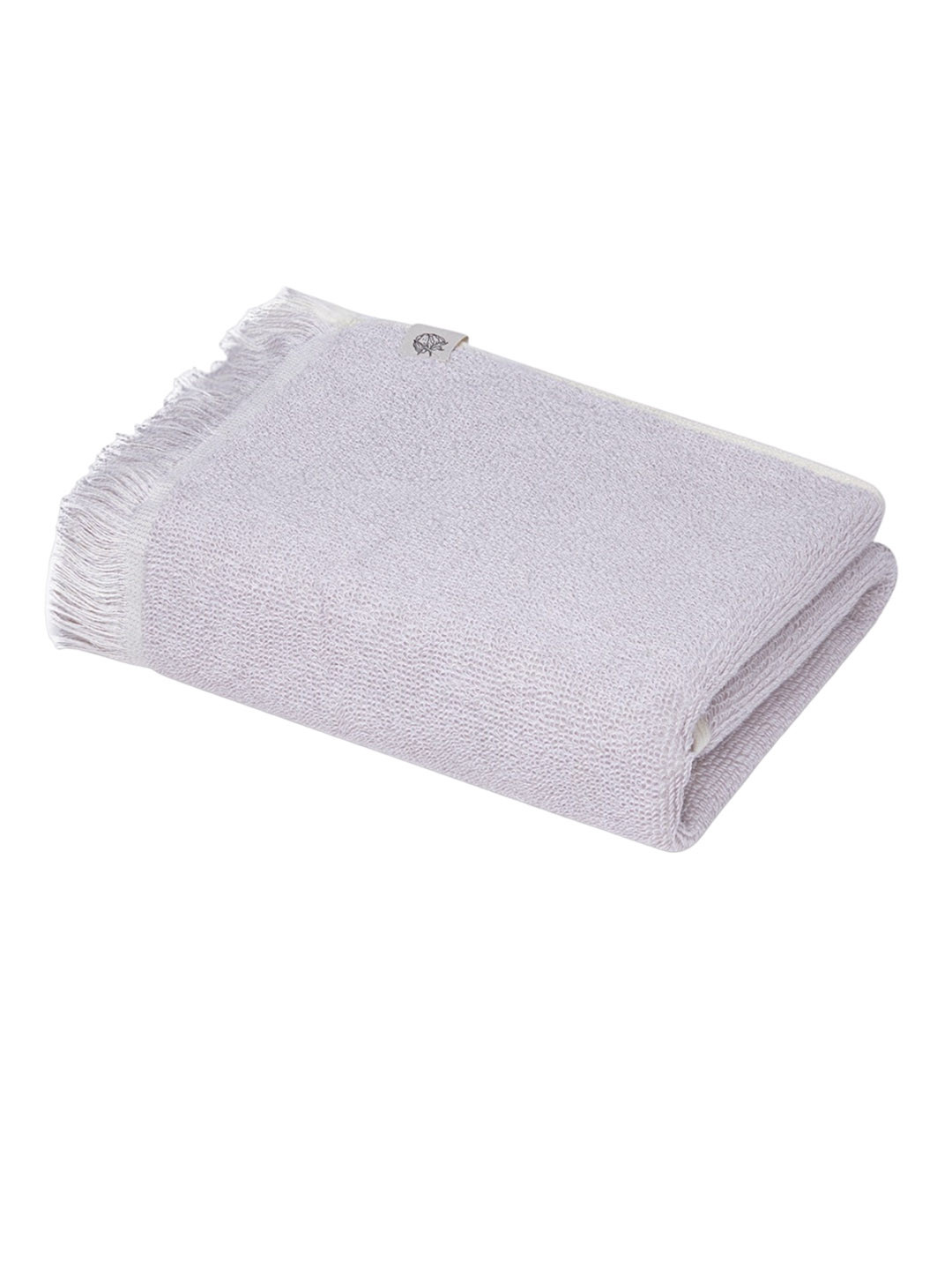 Himeya Darn IT Melange Grey 520GSM Organic Cotton Hand Towel