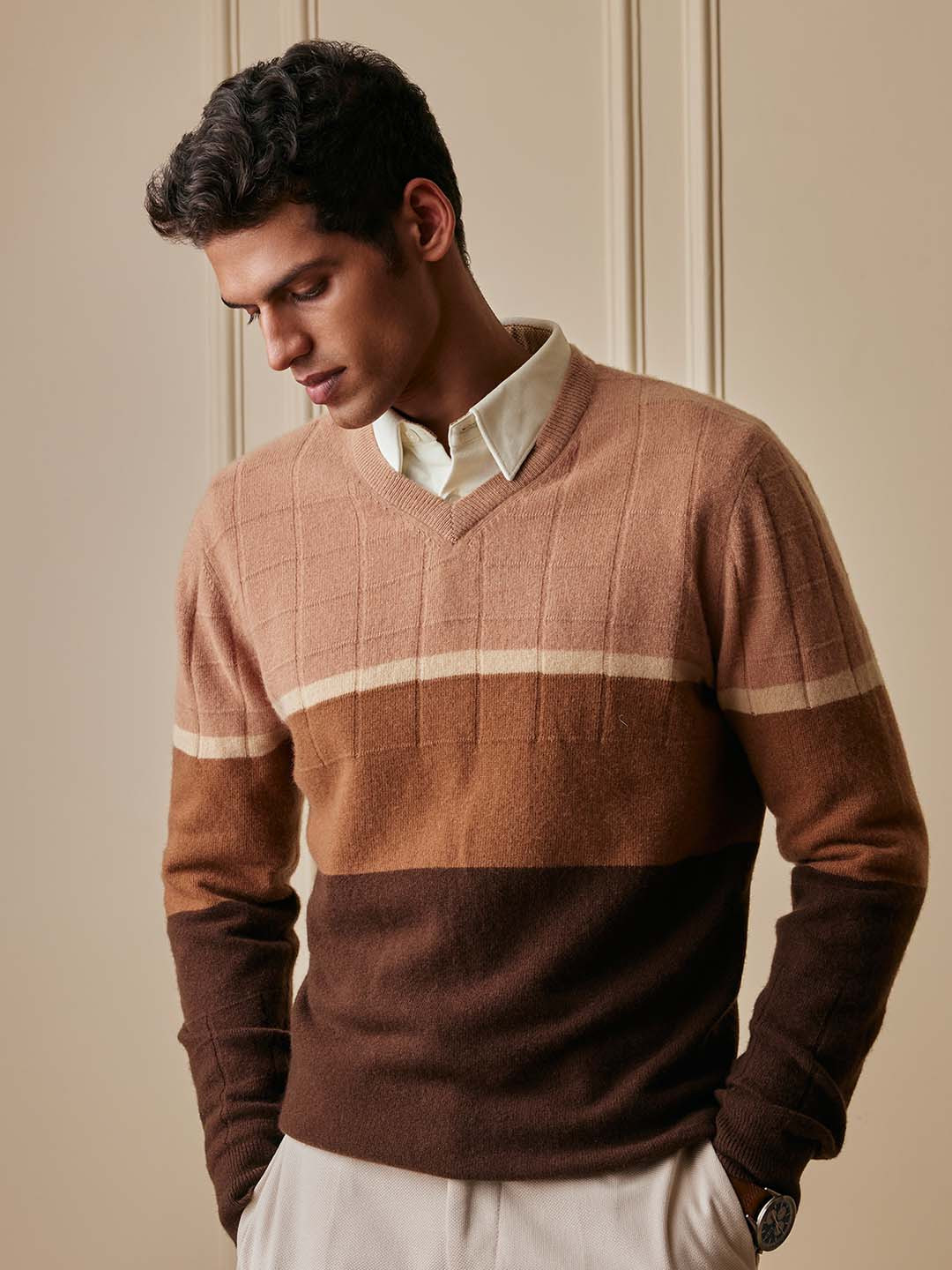 Andamen apex Full Sleeve Woollen Pullover Sweater