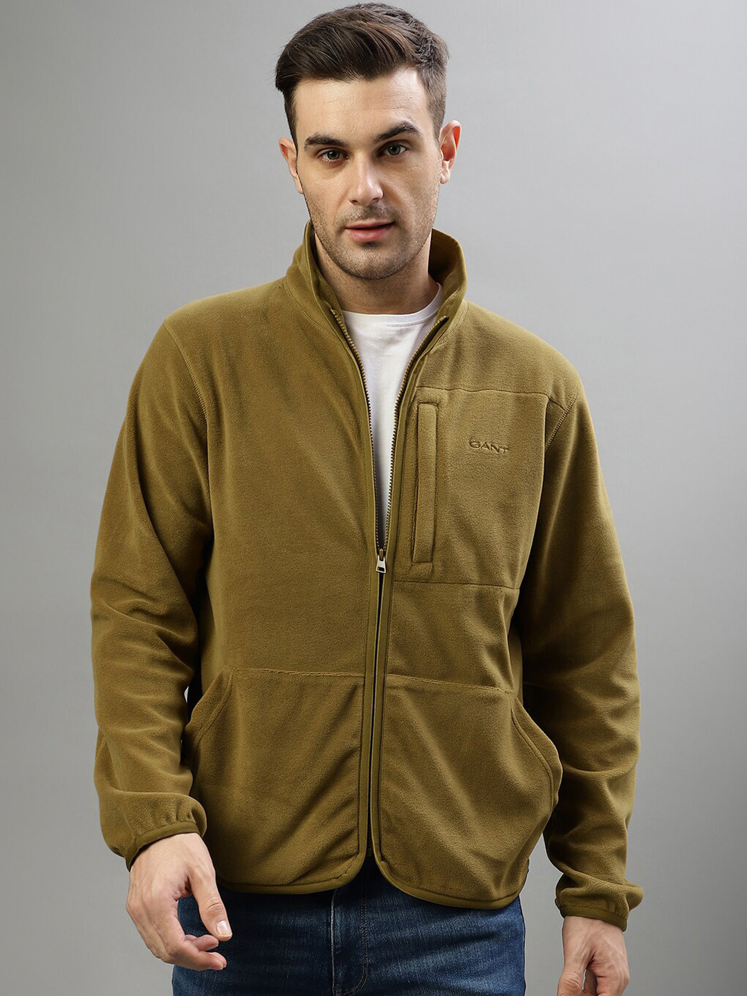 GANT Mock Collar Tailored Jacket