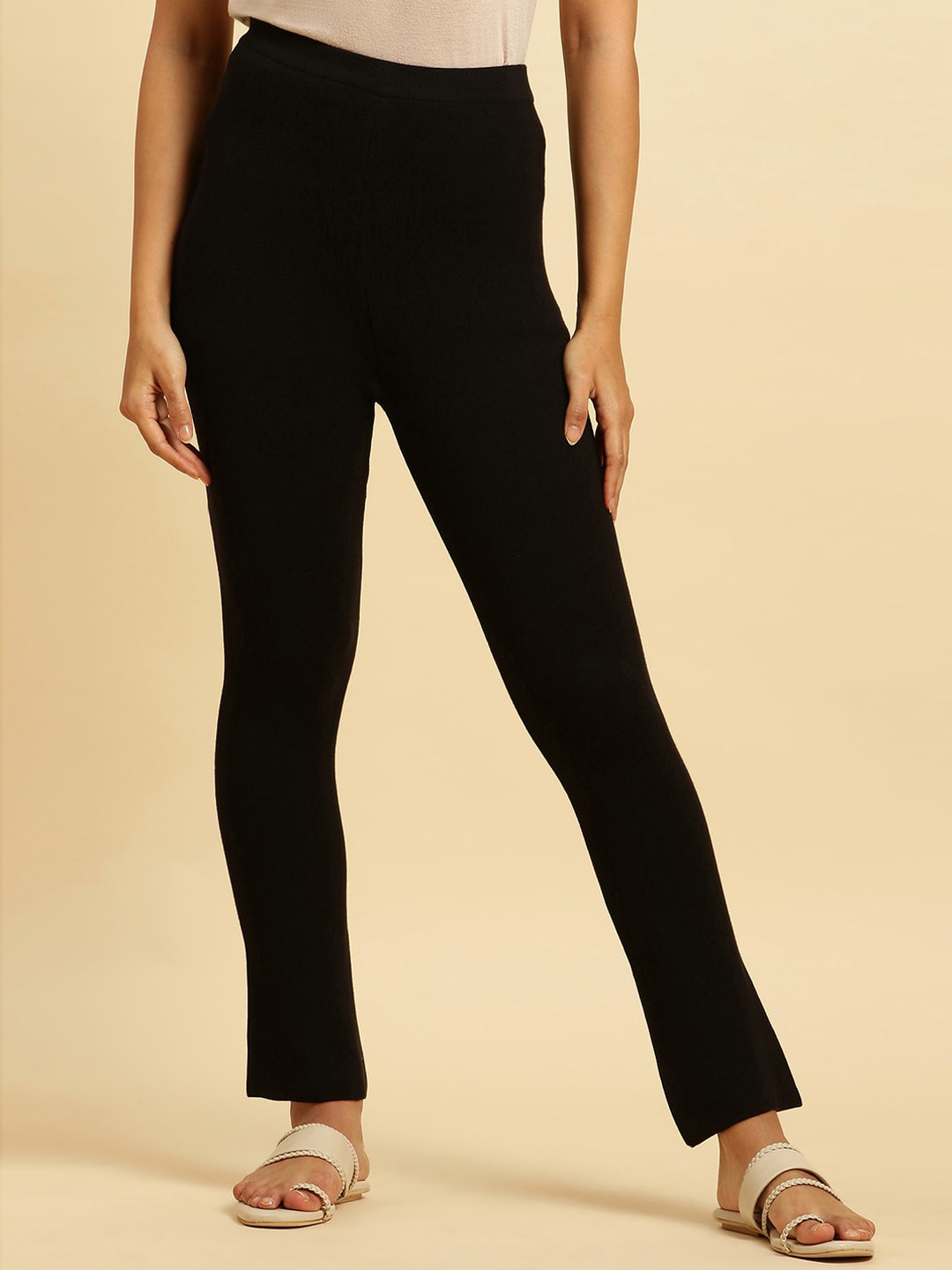 W Women Smart Loose Fit Trousers