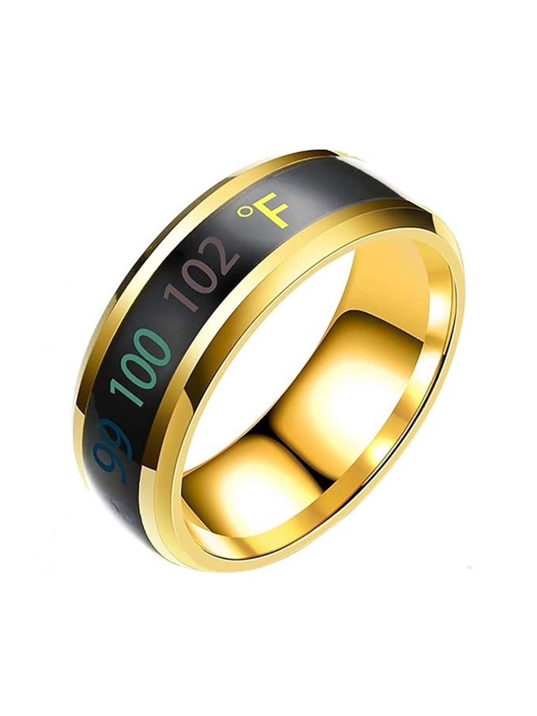 VIEN Gold-Plated Temperature Finger Ring