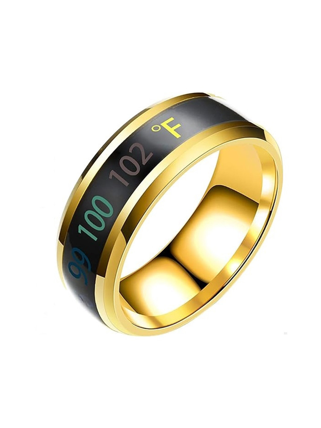 VIEN Gold-Plated Temperature Finger Ring