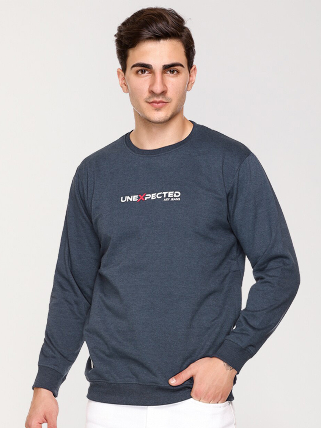 ARRAY Typography Printed Cotton Sweatshirt