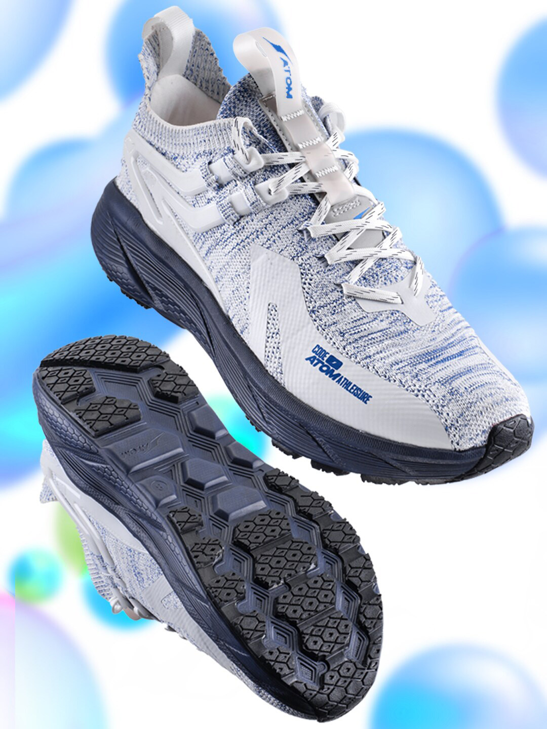 Atom Men Ultra Flight Mesh Running Shoes