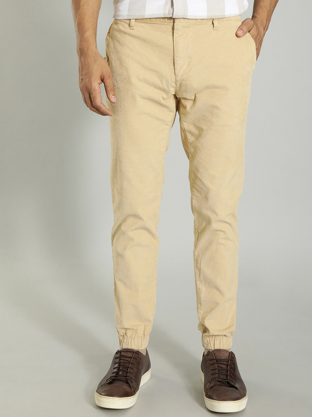 Indian Terrain Men Urban - C Tapered Fit Trousers