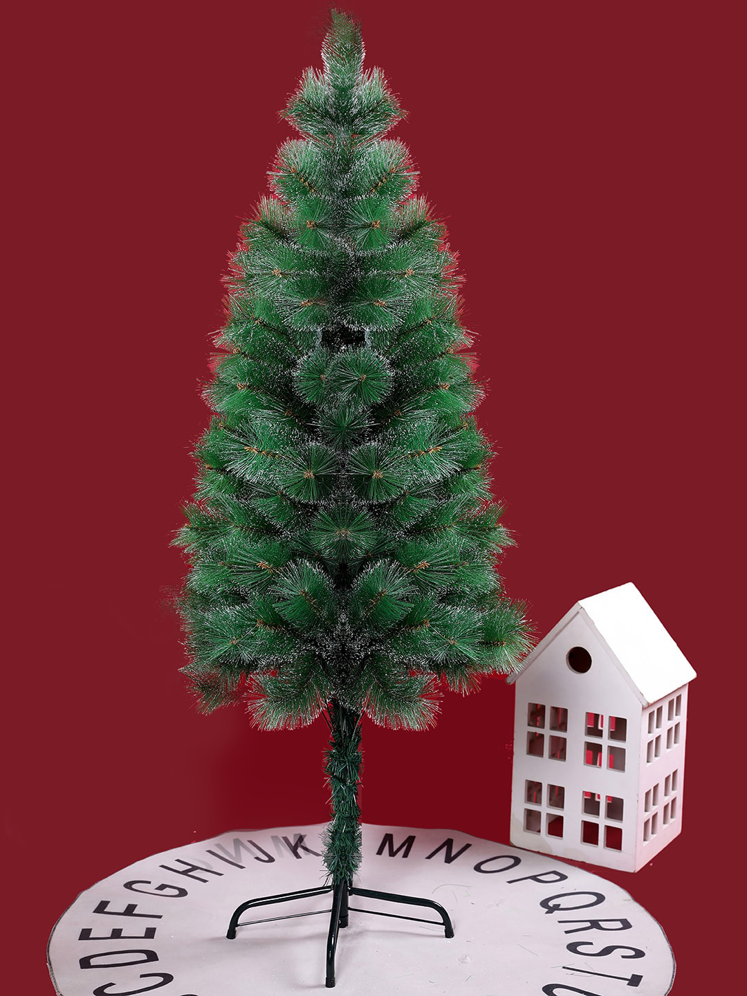 TAYHAA Green Christmas Tree Artificial Plant