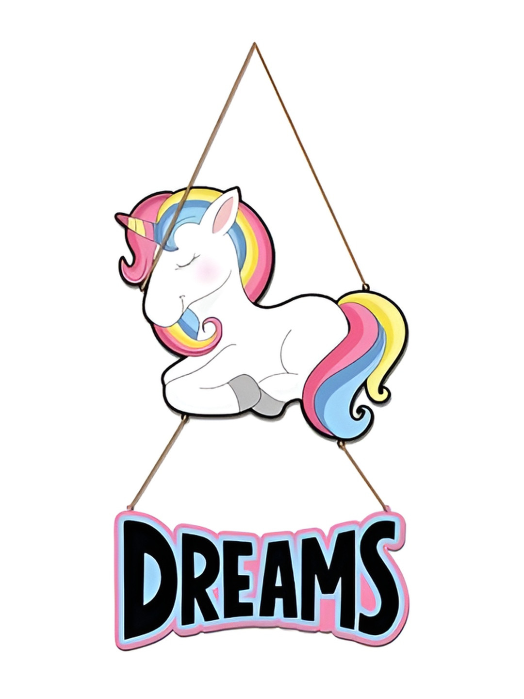 Homspurts Wood Matte Hall Wall Hangings-25In