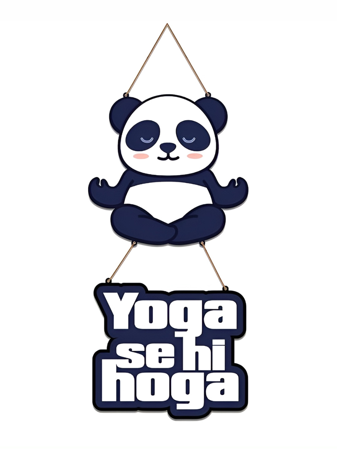 Homspurts Wood Matte Hall Wall Hangings-28In