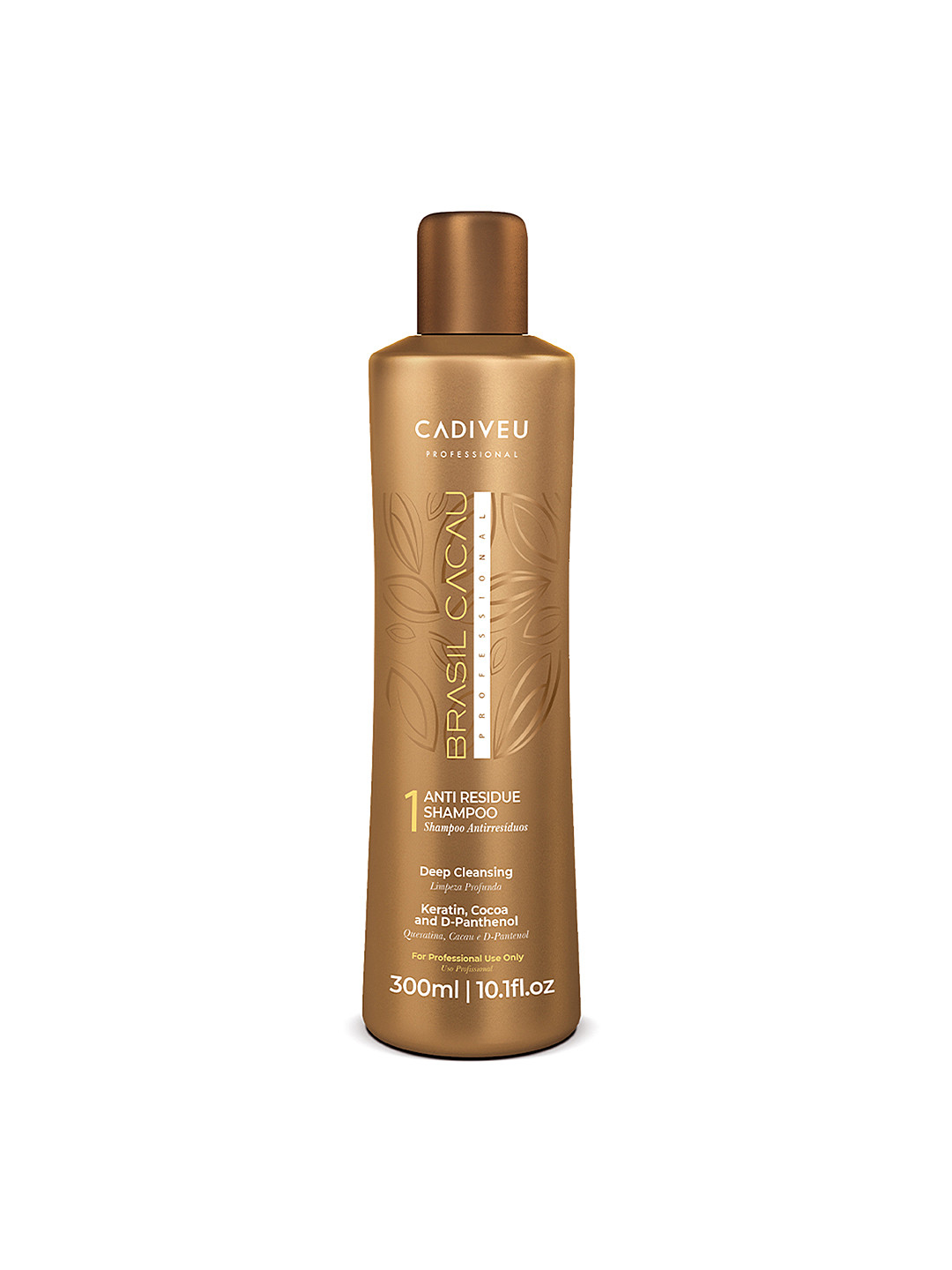CADIVEU Brasil Cacau Anti Residue Shampoo for Deep Cleansing - 300 ml