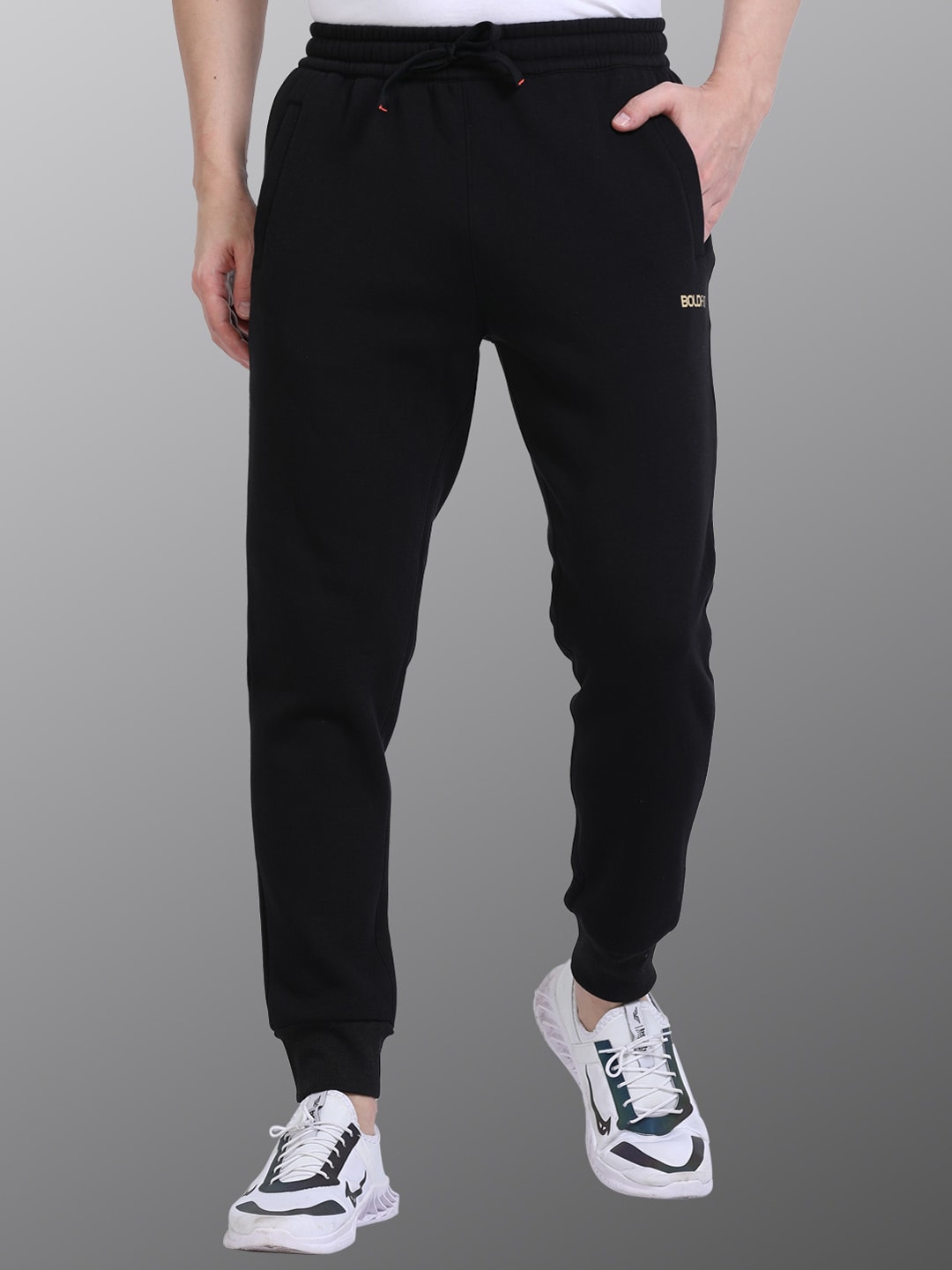 Buy BOLDFIT Men Cotton Mid Rise Slim Fit Joggers Track Pants for Men 25999264 Myntra