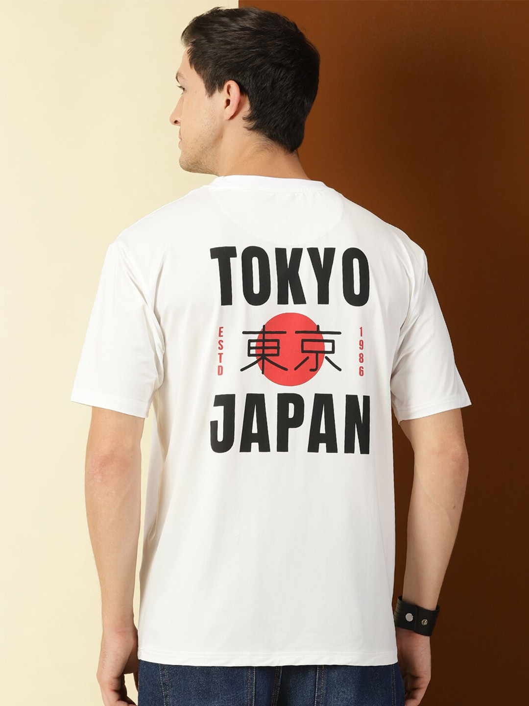 Thomas Scott Typography Printed Drop-Shoulder Sleeves Oversized T-shirt