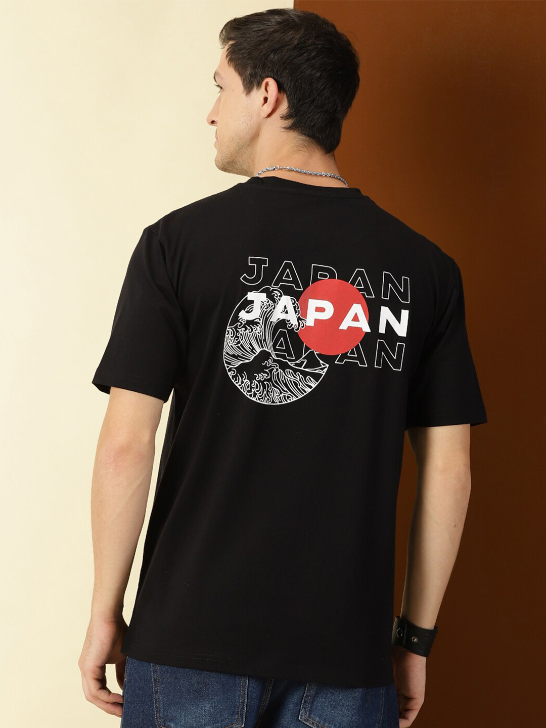 Thomas Scott Typography Printed Oversized T-shirt