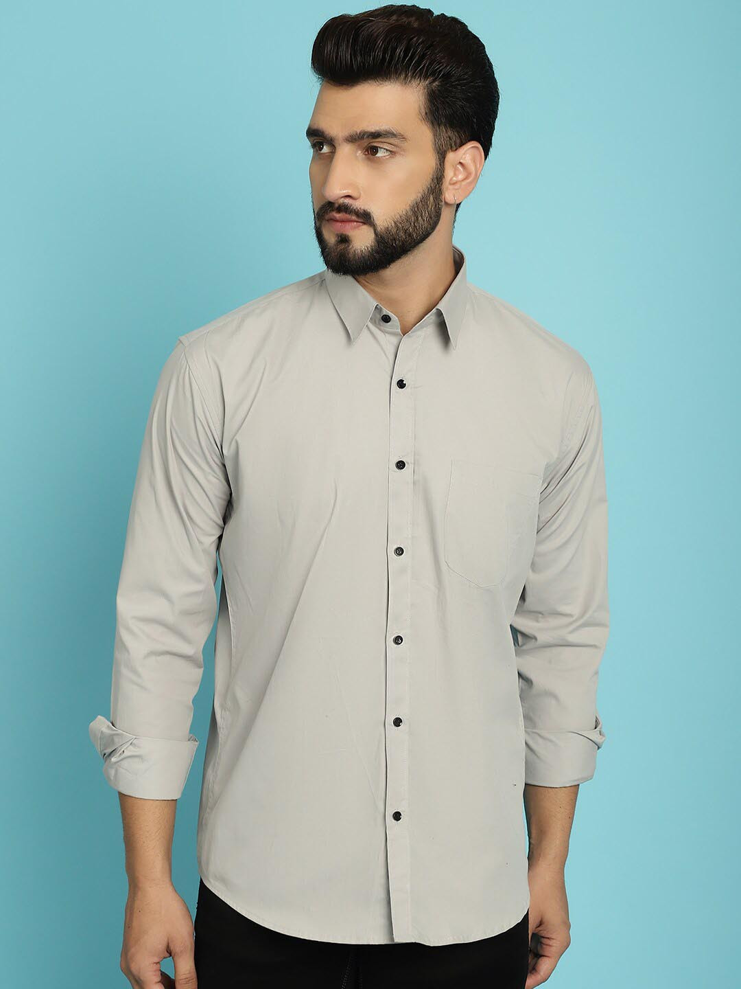 Armaan Ethnic Classic Twill Weave Cotton Casual Shirt