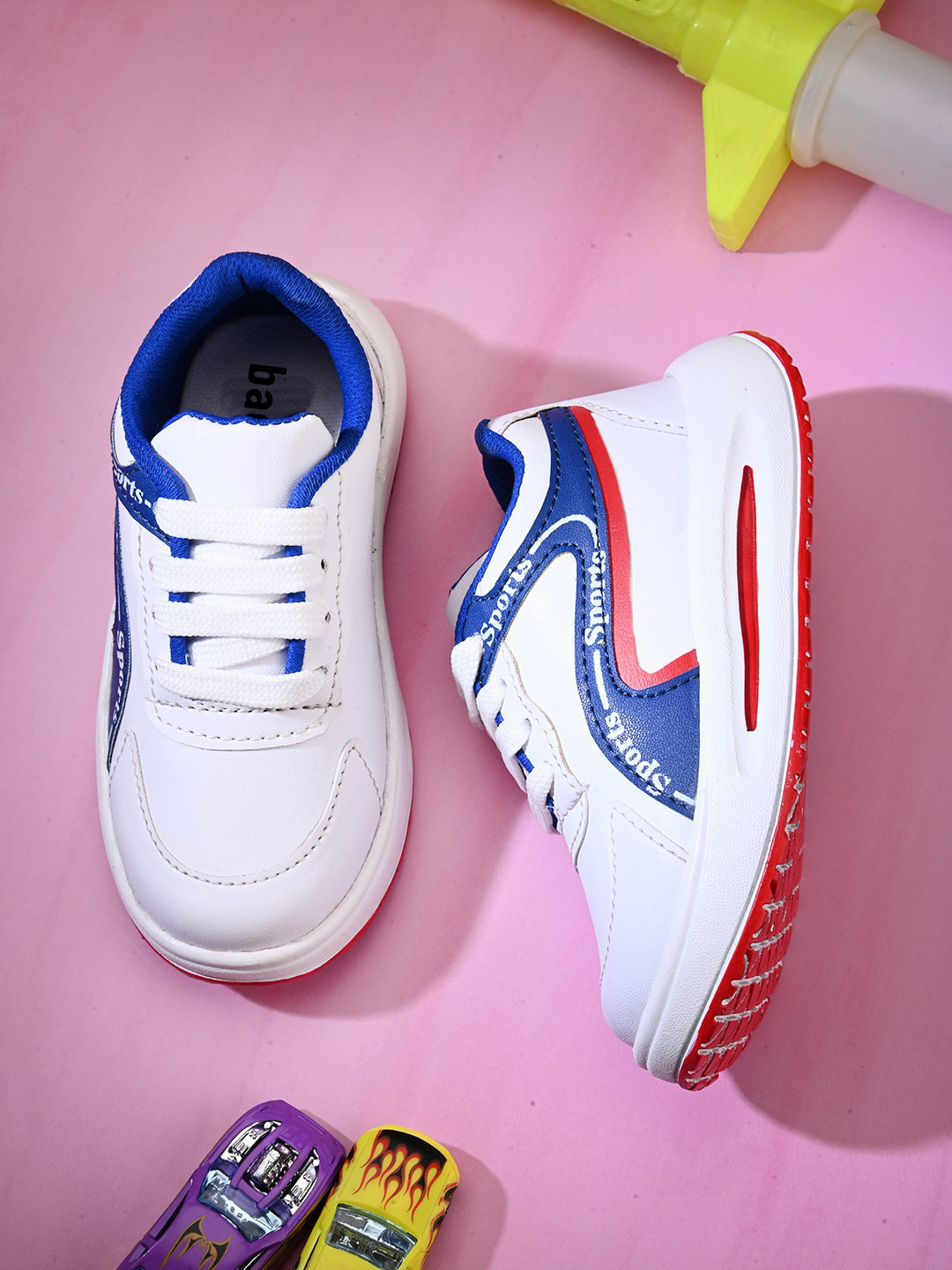 BAESD Kids Water Repellent Upper Lace-Up Running Shoes