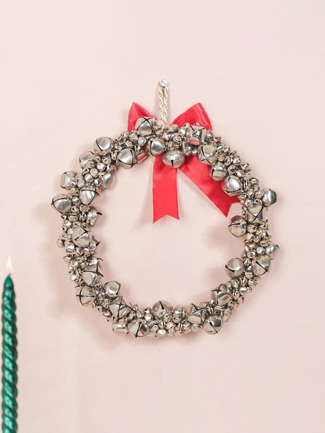 Nestasia Decorative Silver-toned Christmas Hanging Bells