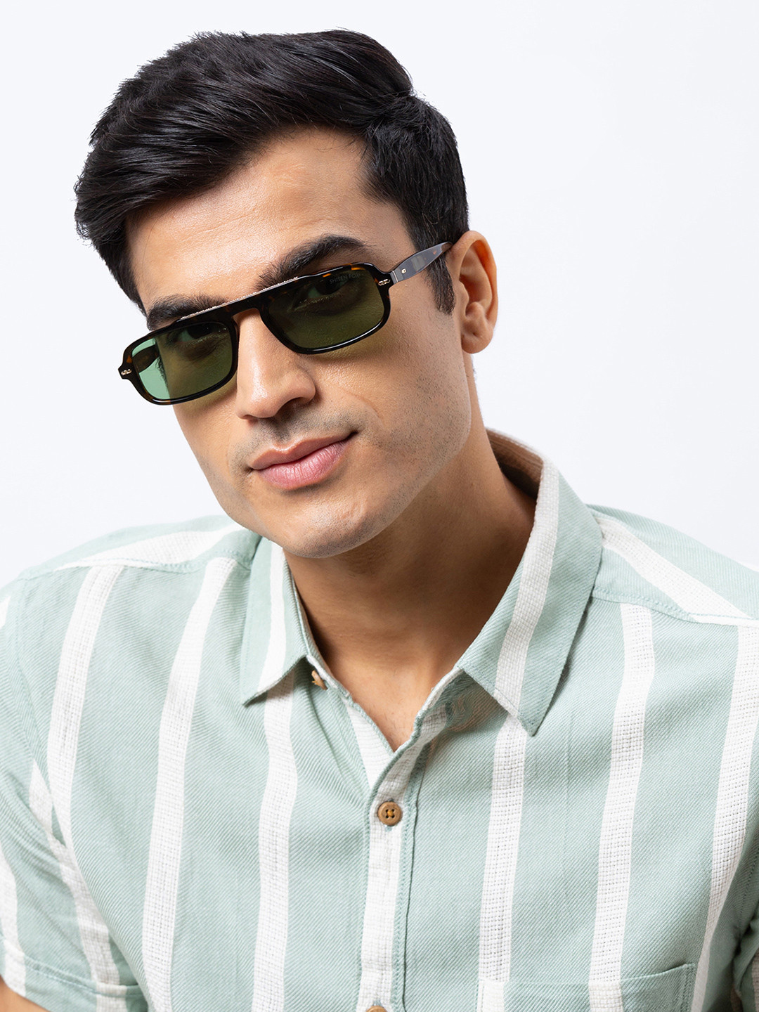 Shisen Fox SAMURAI DARK HAVANA Unisex Sunglass 54