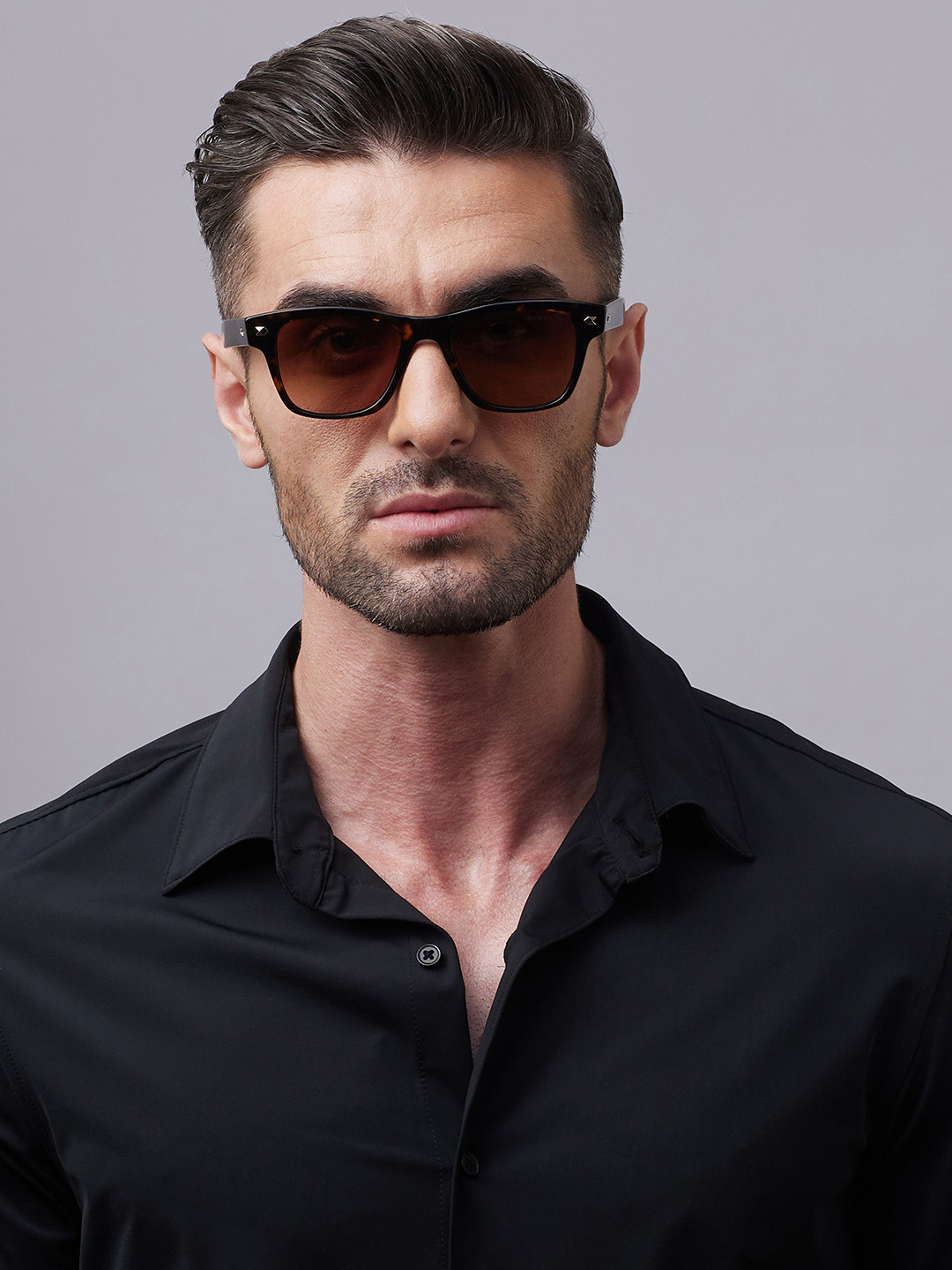 Shisen Fox SHINZO DARK HAVANA Unisex Sunglass 52