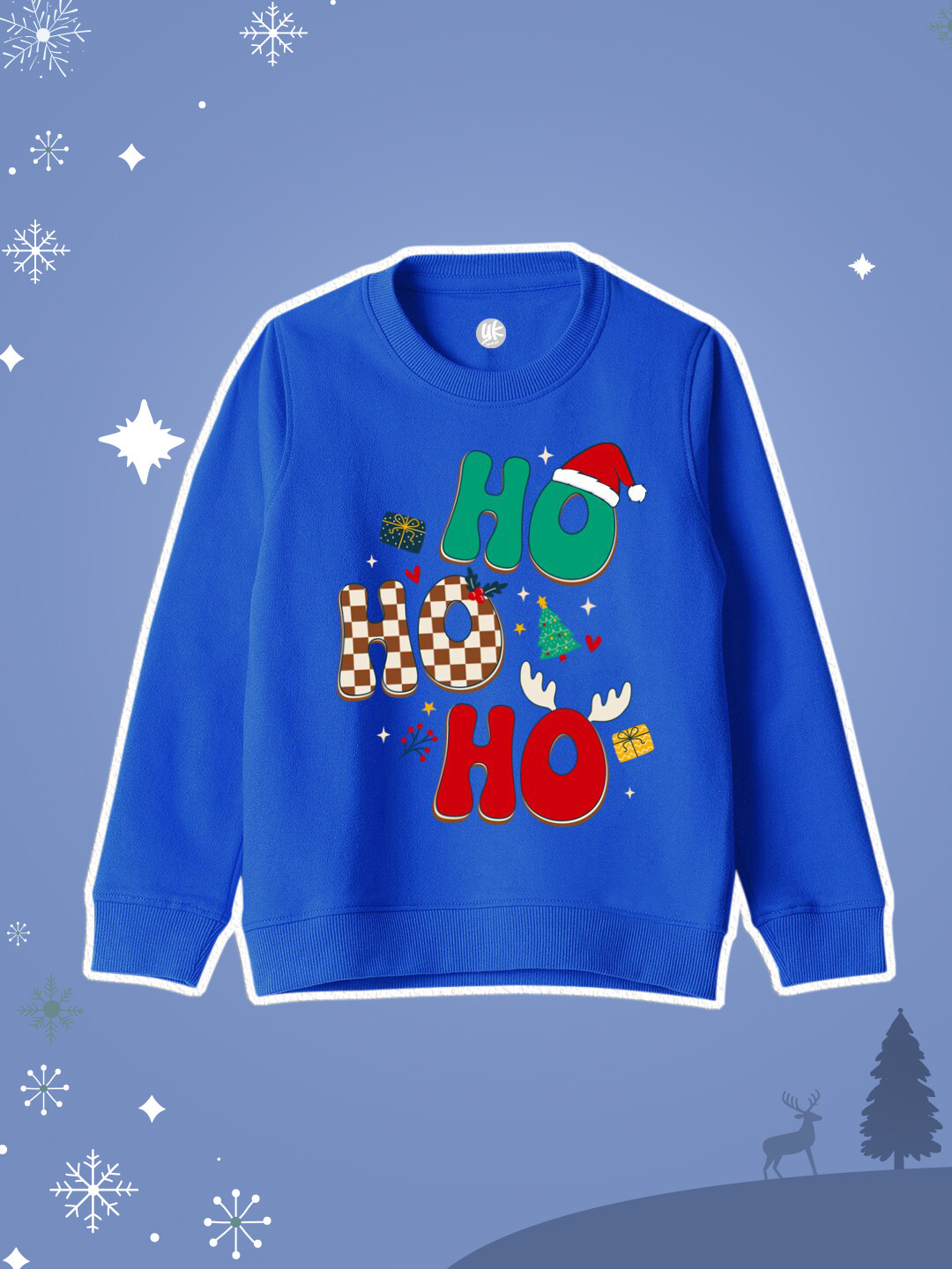 YK Kids Christmas Printed Pullover Sweatshirt