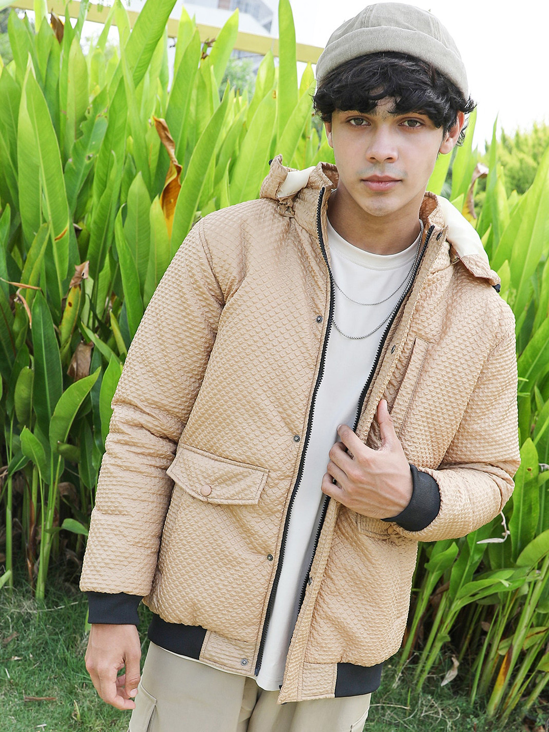 CAHOOT Windcheater Hooded Puffer Jacket