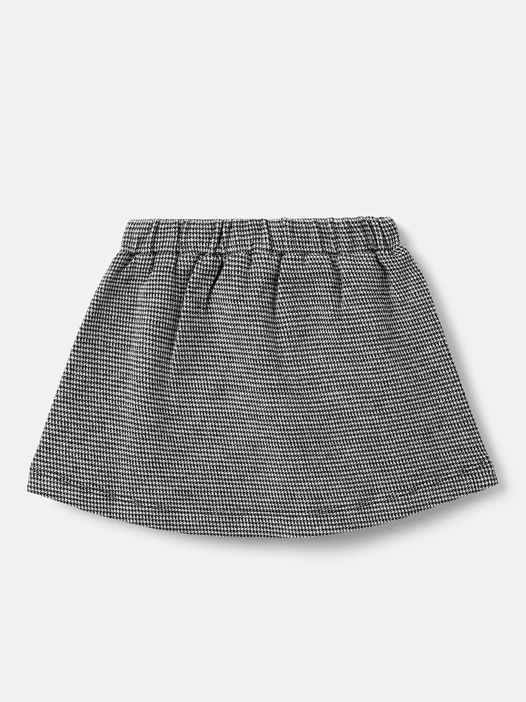 United Colors of Benetton Girls Self-Designed Flared A-Line Skirts