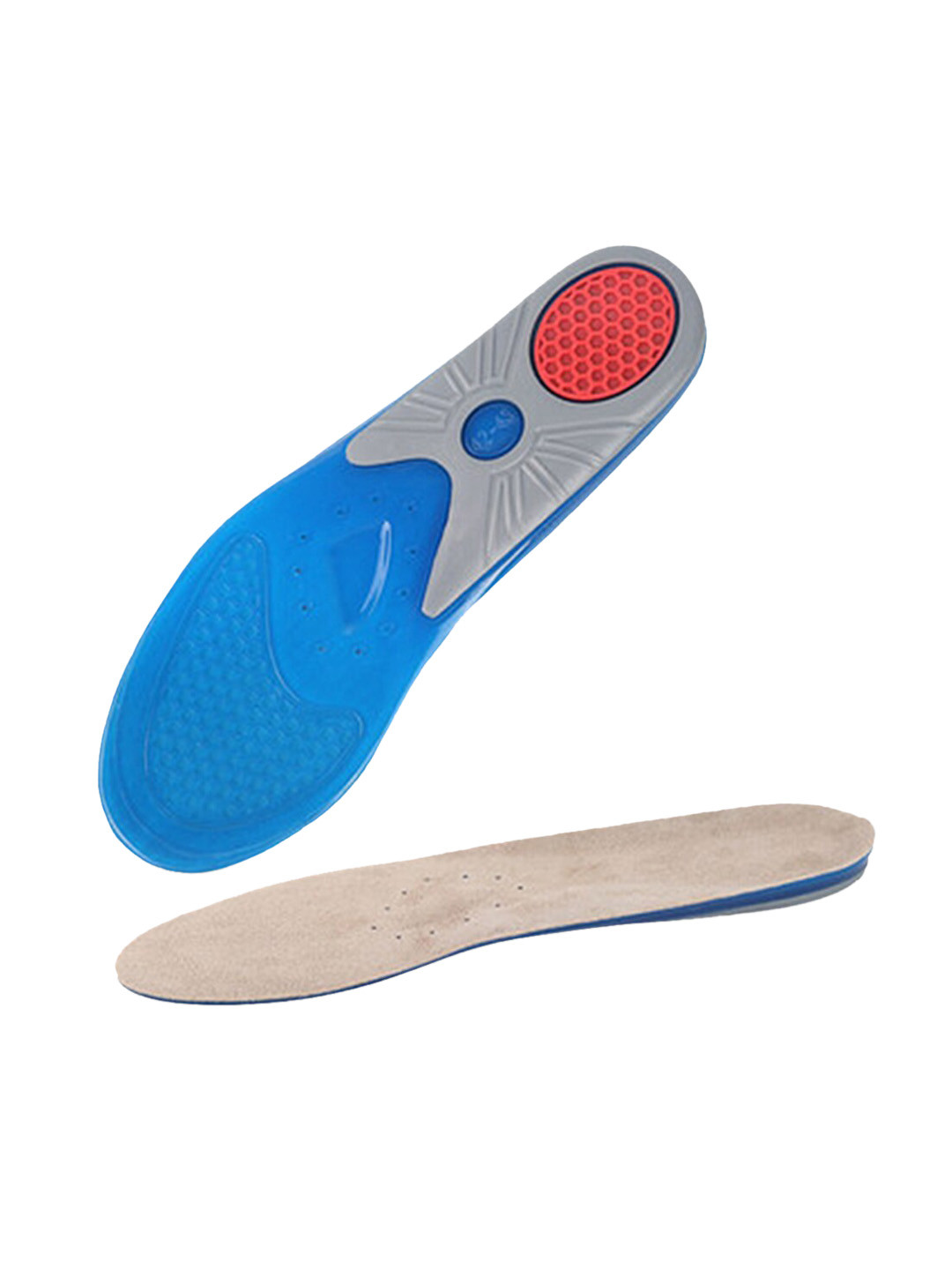 Dr Foot Unisex Textured Orthotics Shoe Insole With Shock Absorption