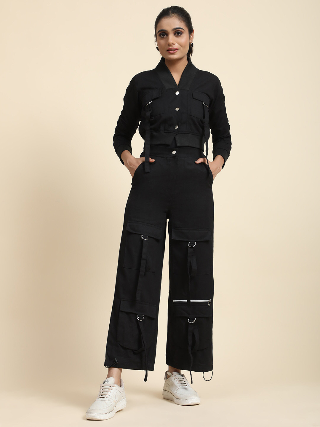 Ameeha Pure Cotton Jacket & Trousers