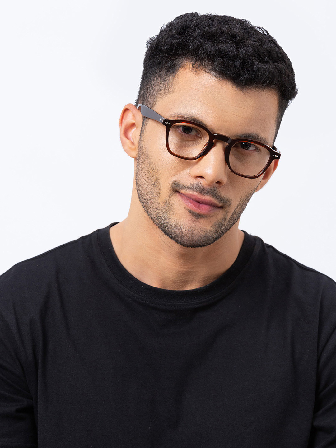 Shisen Fox NIKO HONEY Unisex Eyeglass 46