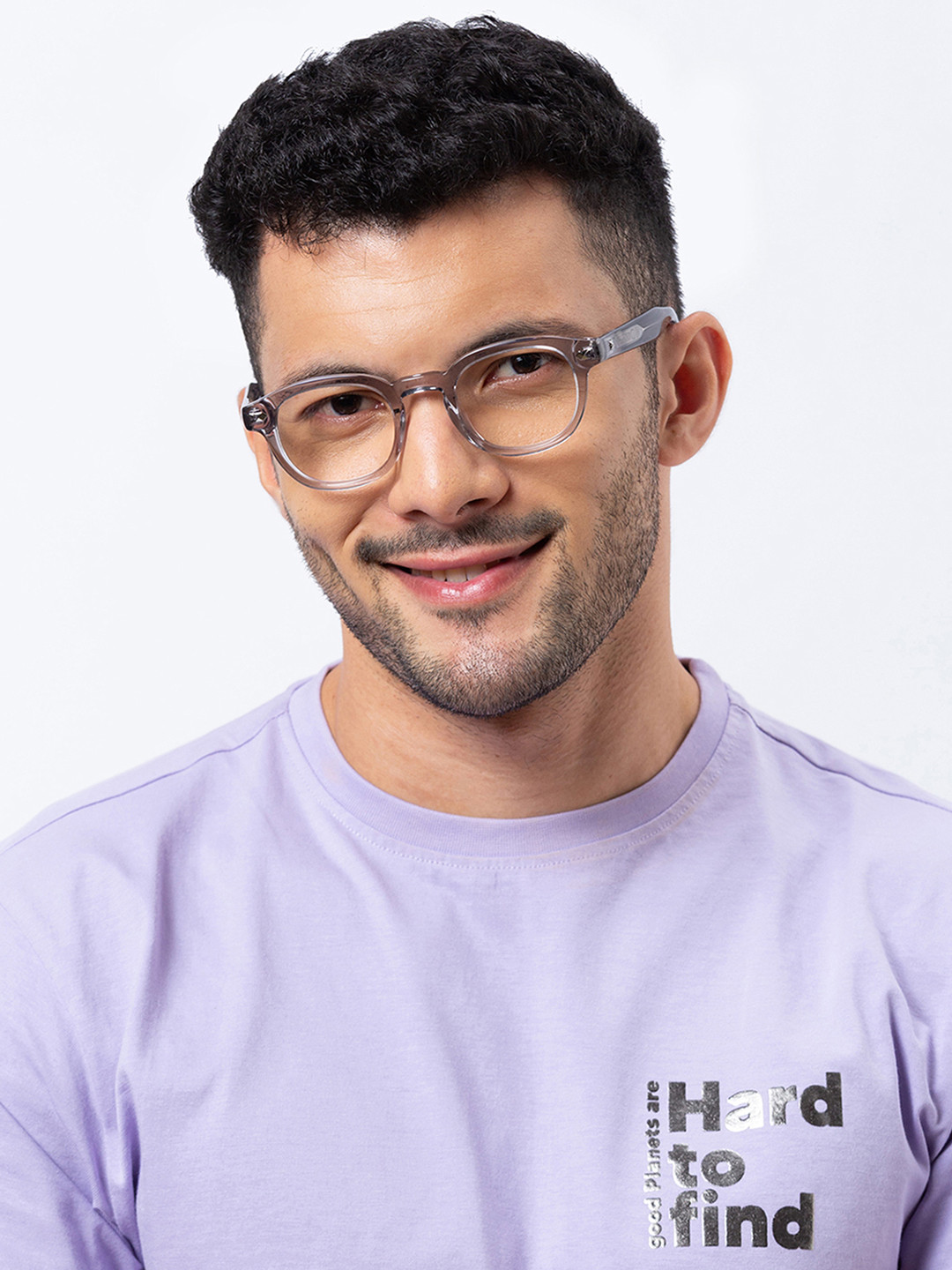 Shisen Fox KITSUNE SMOKE Unisex Eyeglass 46